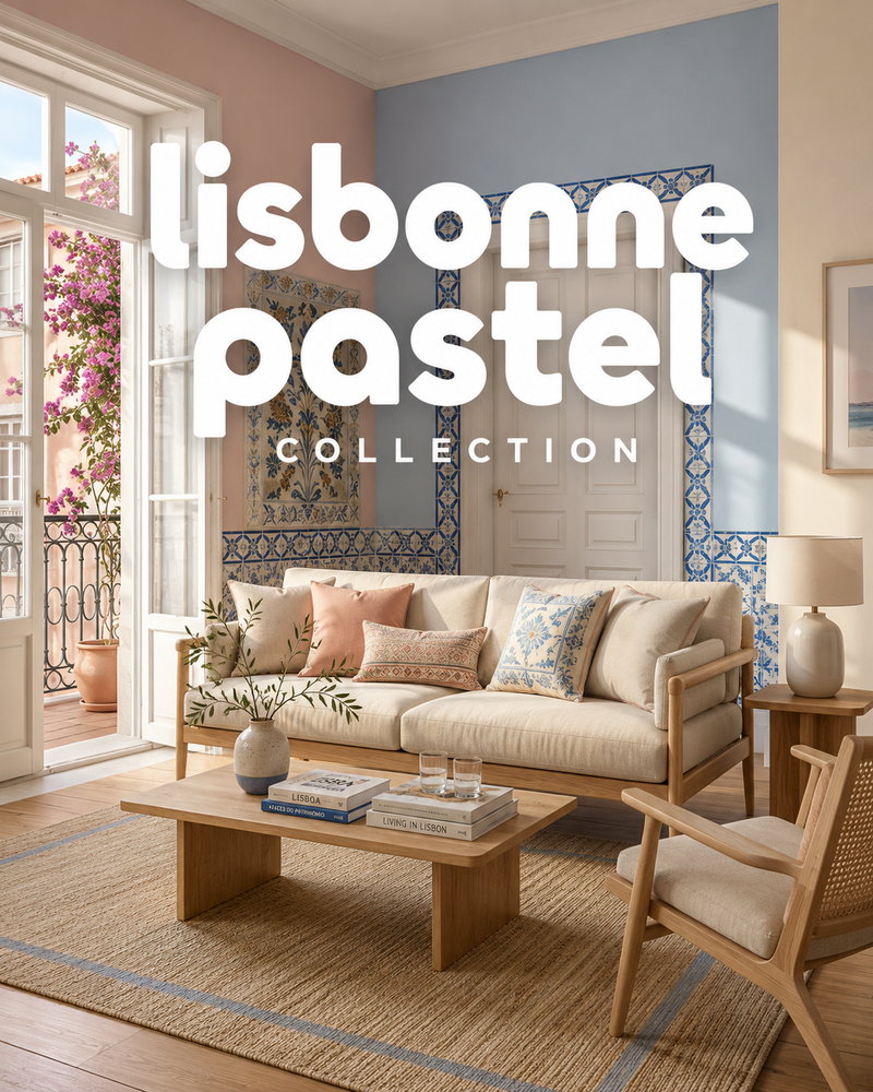 Collection Lisbonne Pastel — douceur méditerranéenne