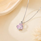 Ras-de-cou à pendentif cœur, argent 925 — vue 3