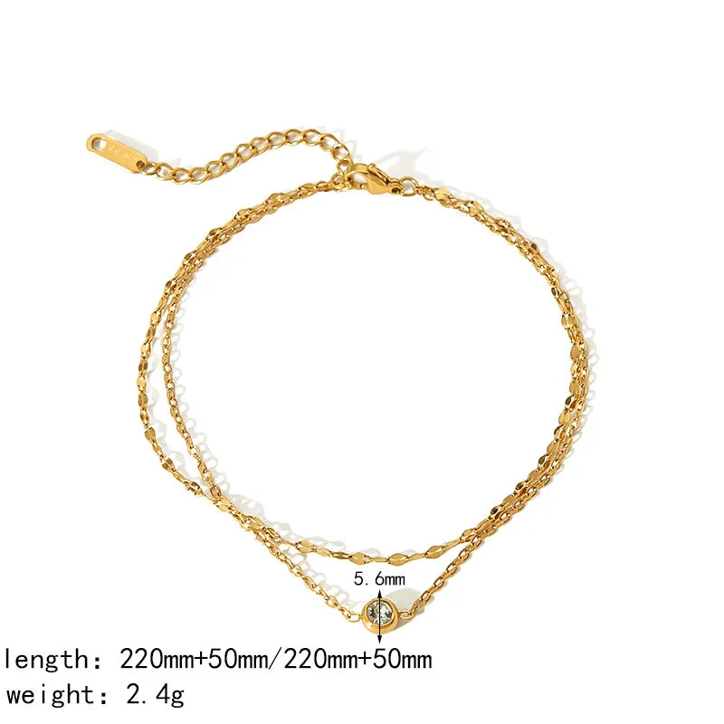 Collier à pendentif géométrique facetté — vue 3