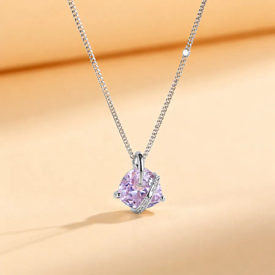 Ras-de-cou à pendentif cœur, argent 925 — vue 2