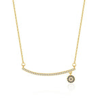 Collier œil protecteur émaillé, argent 925 — vue 5