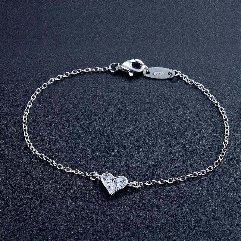 Bracelet maille forçat en argent massif 925