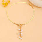 Collier à longue pampille d'inspiration baroque — vue 6