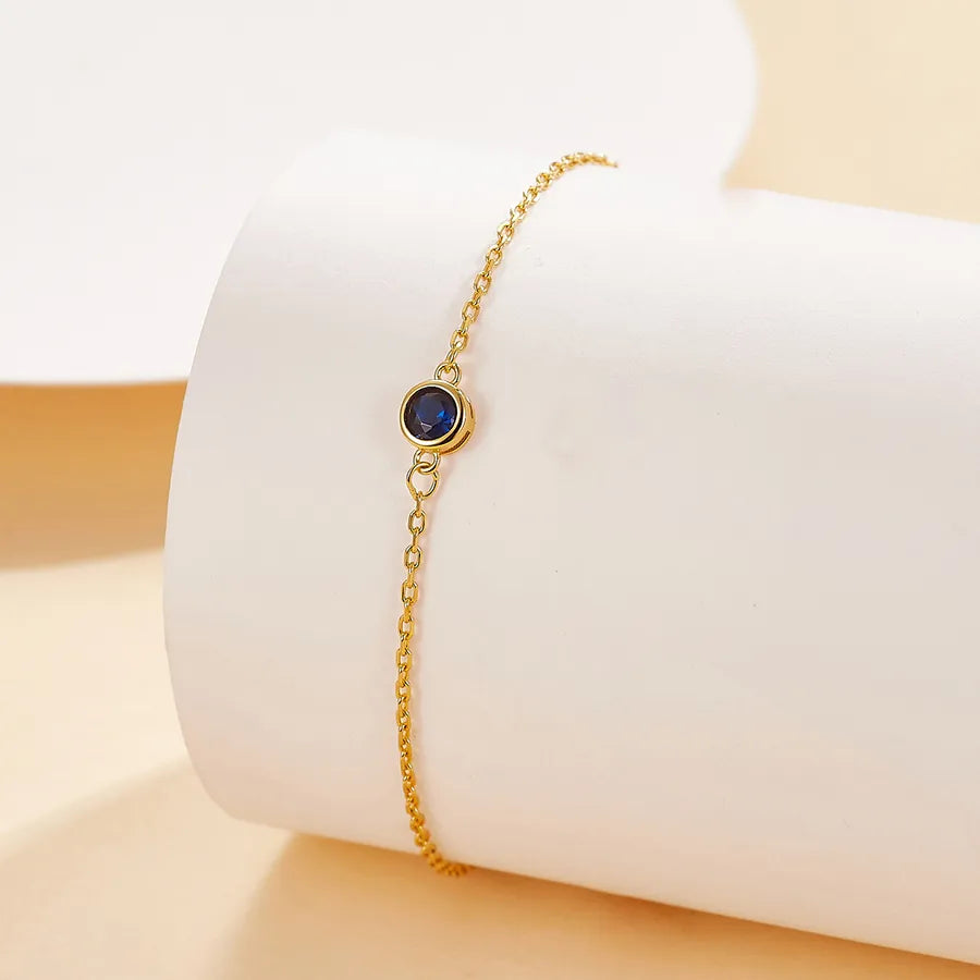 Bracelet chaîne très fine, argent massif 925 — vue 5
