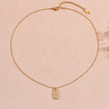 Collier de perles rondes à fermoir doré — vue 7