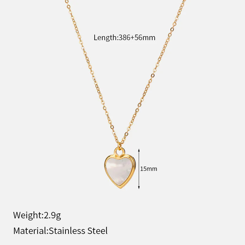 Collier cœur ajouré, chaîne fine dorée — vue 7