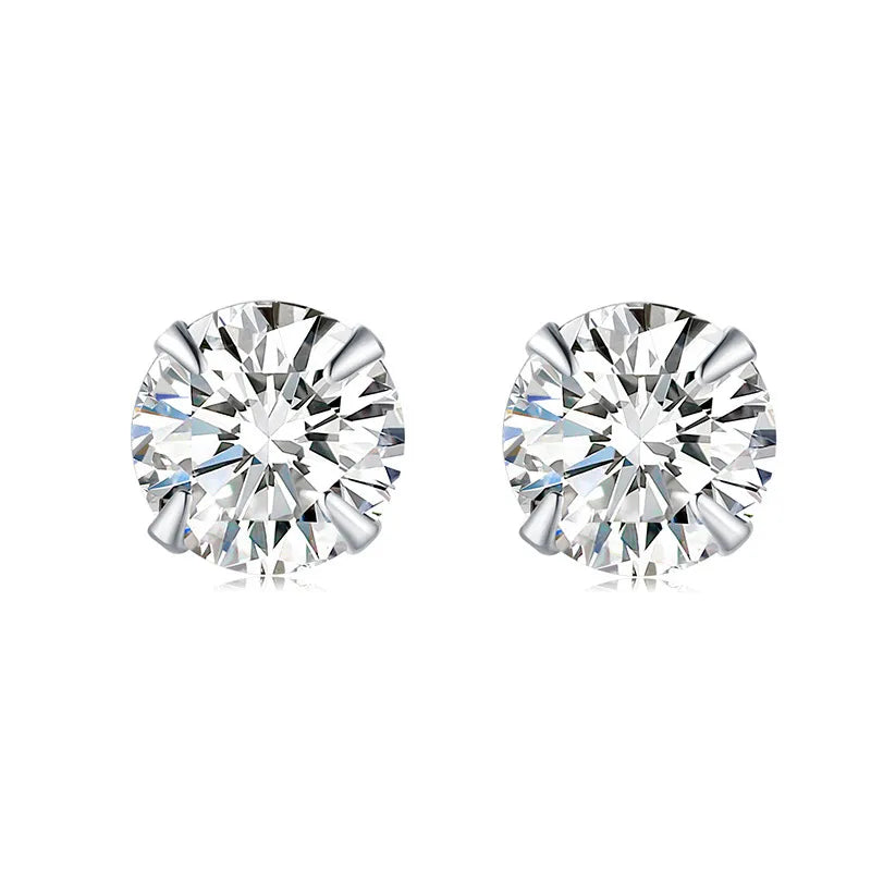 Puces d'oreilles étoile ou cœur, argent 925 — vue 12