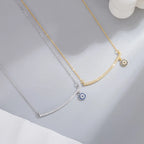 Collier œil protecteur émaillé, argent 925 — vue 4