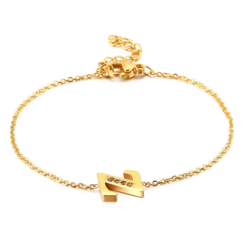 Bracelet initiale personnalisable A à Z — vue 5