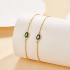 Bracelet chaîne très fine, argent massif 925 — vue 9