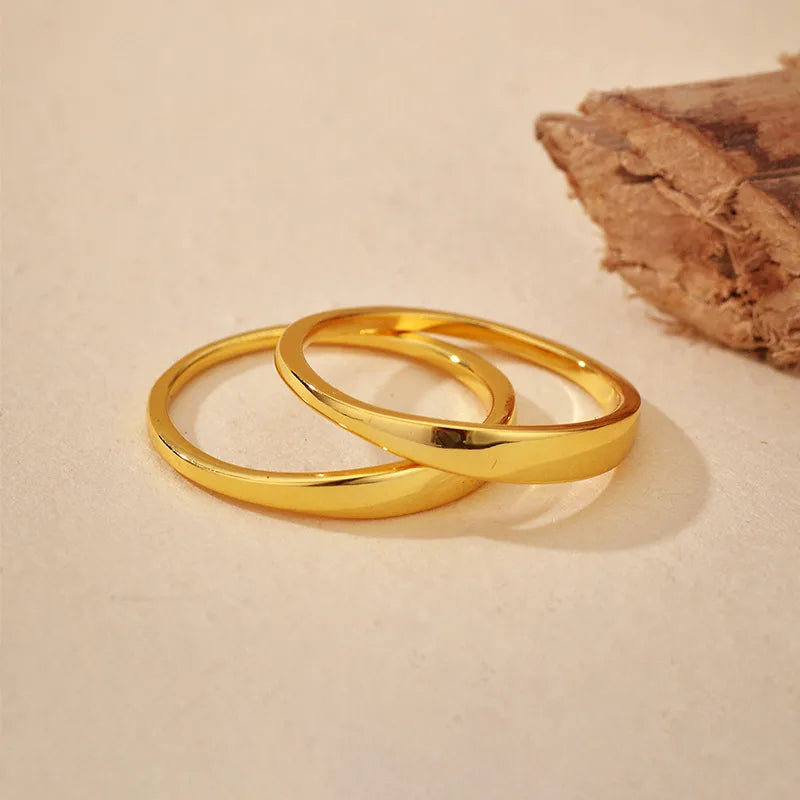 Bague géométrique, argent massif 925 — vue 2