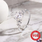Alliance sertie de zircons, argent 925 — vue 4