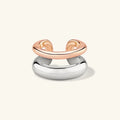 Bijou d'oreille en C, argent massif 925 — vue 7
