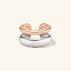 Bijou d'oreille en C, argent massif 925 — vue 7