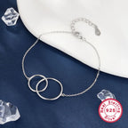 Bracelet maille souple, argent massif 925 — vue 6