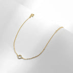 Bracelet chaîne très fine, argent massif 925 — vue 3