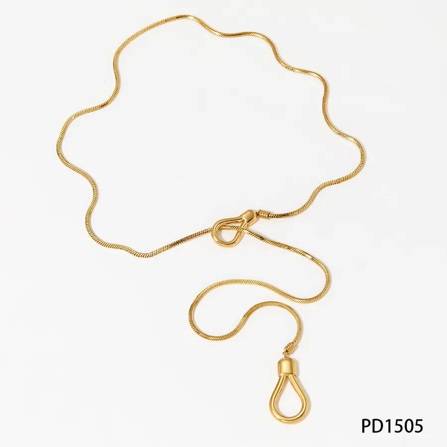 Collier à maillons assemblés à la main — vue 7