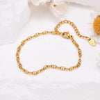 Bracelet à volumes géométriques alternés — vue 4