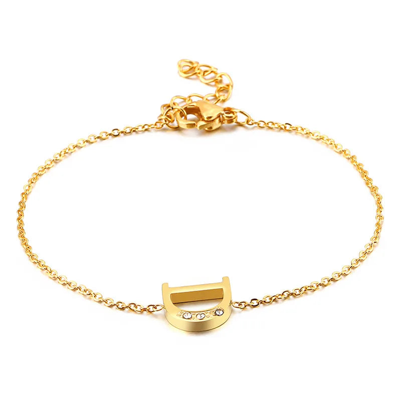 Bracelet initiale personnalisable A à Z — vue 9