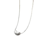 Collier graine porte-bonheur, argent 925 — vue 5