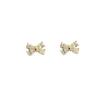 Boucles d'oreilles nœud, argent massif 925 — vue 4