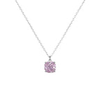Collier à pendentif zircon, chaîne dorée — vue 5