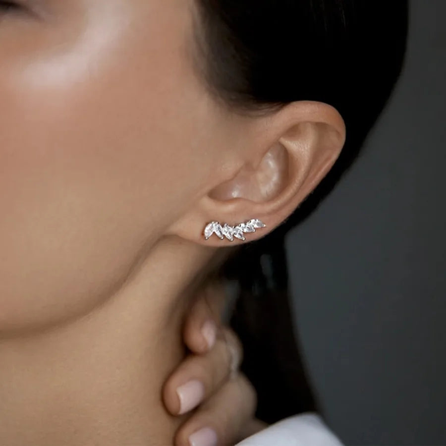 Puces d'oreilles géométriques, argent 925 — vue 5