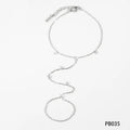 Bracelet étoile sur chaîne fine dorée — vue 8