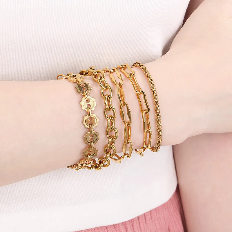 Bracelet à deux motifs géométriques — vue 6