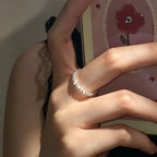 Bague ouverte épurée sans ornement, argent massif 925