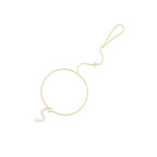 Bracelet chaîne épurée en argent massif 925