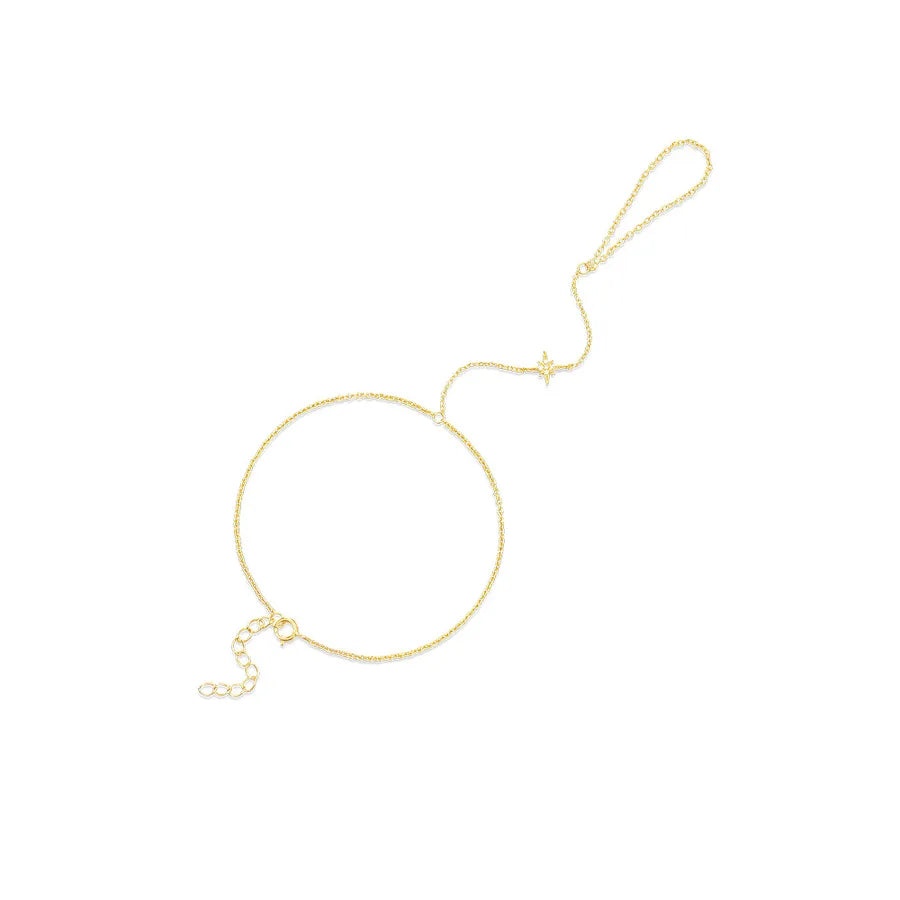 Bracelet chaîne épurée en argent massif 925