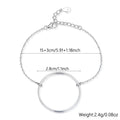 Bracelet maille souple, argent massif 925 — vue 11