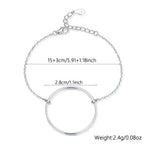 Bracelet maille souple, argent massif 925 — vue 11