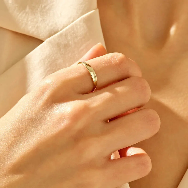 Bague géométrique, argent massif 925 — vue 5