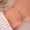 Bracelet maille serpent lisse et souple — vue 6
