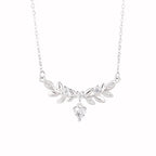 Collier feuilles de laurier en argent 999 — vue 5
