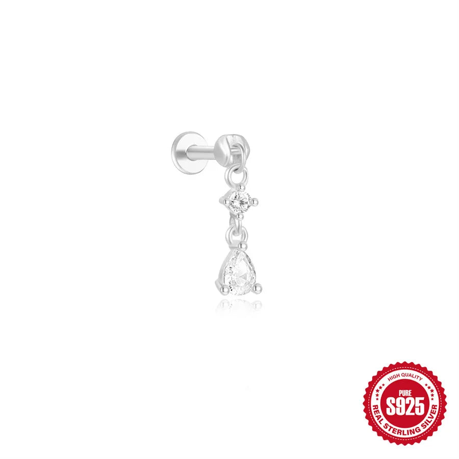 Boucles d'oreilles pendantes géométriques — vue 11