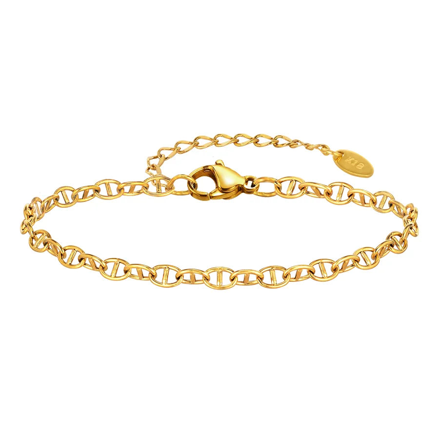 Bracelet à volumes géométriques alternés — vue 8