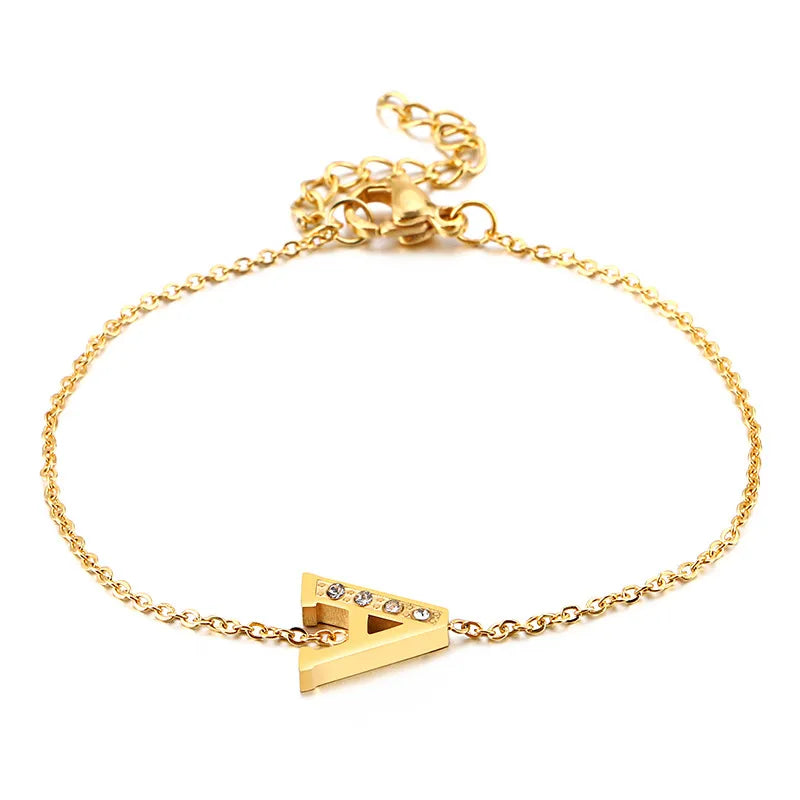 Bracelet initiale personnalisable A à Z — vue 6