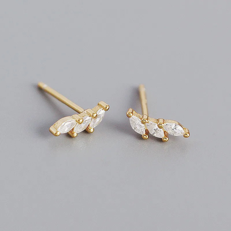 Boucles d'oreilles géométriques, argent 925 — vue 7