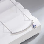 Collier œil protecteur émaillé, argent 925 — vue 6