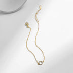 Bracelet chaîne très fine, argent massif 925 — vue 5