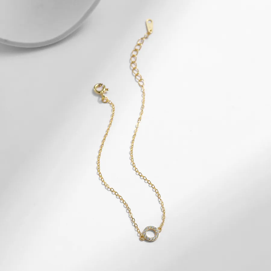 Bracelet chaîne très fine, argent massif 925 — vue 5