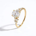 Alliance sertie de zircons, argent 925 — vue 9