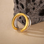 Bijou d'oreille en C, argent massif 925 — vue 3