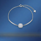 Bracelet flocon ciselé, argent massif 925 — vue 4