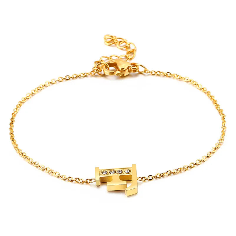 Bracelet initiale personnalisable A à Z — vue 11
