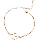 Bracelet à silhouette animale sur chaîne dorée — vue 6