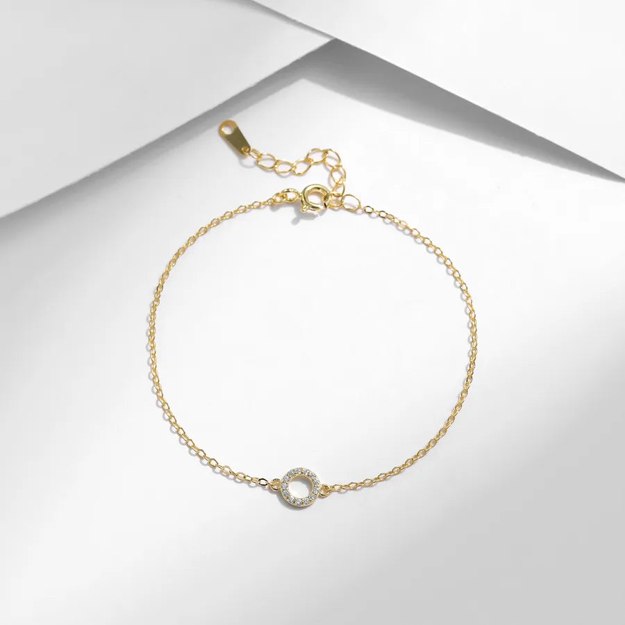 Bracelet chaîne très fine, argent massif 925 — vue 4